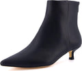 CUSHIONAIRE Women's Barbi Kitten Heel Bootie - Memory (Style 831Y)