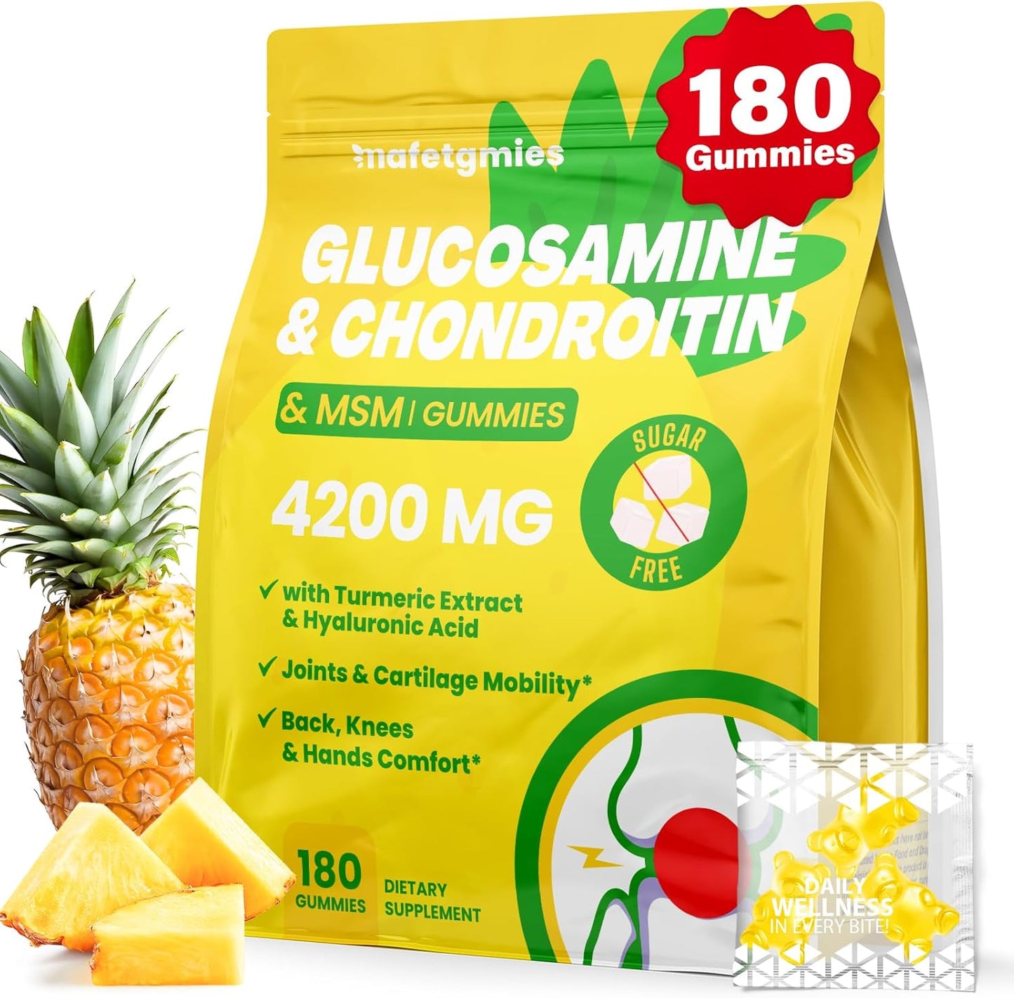 Glucosamine Chondroitin Gummies for Joint Health and Flexibility