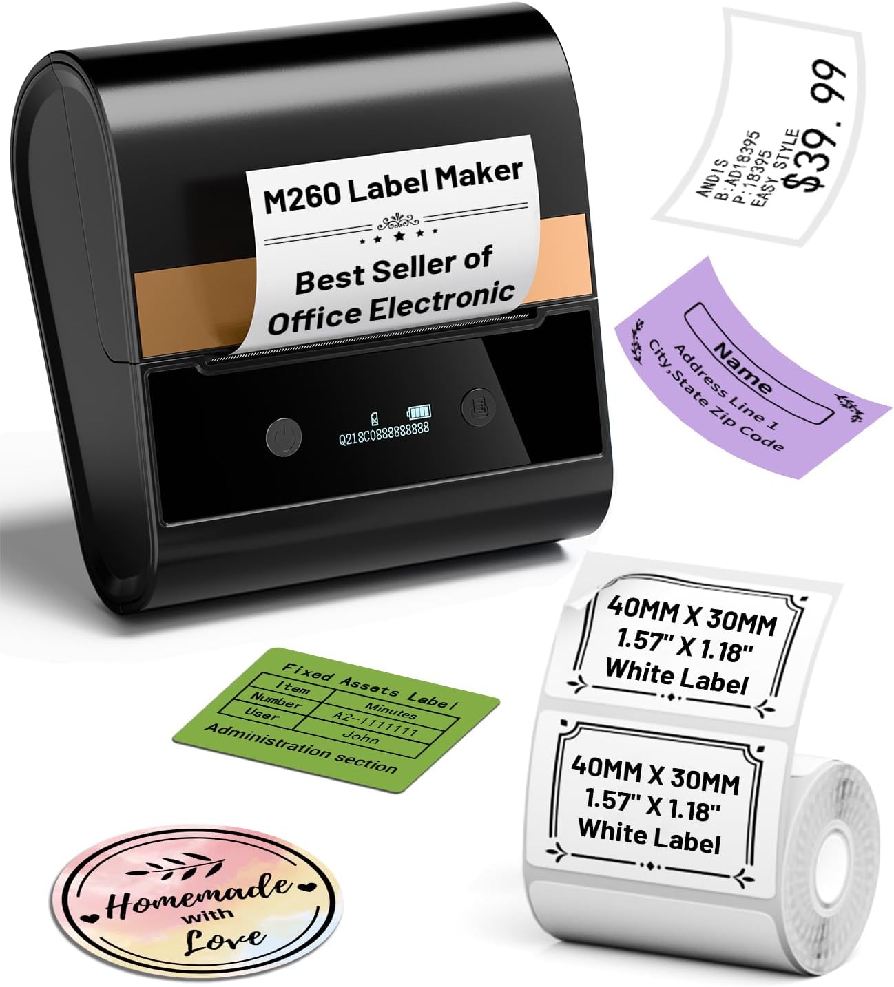 Effortless Label Printing: Memoking Thermal Label Maker