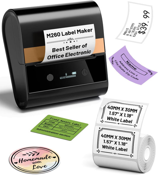 Effortless Label Printing: Memoking Thermal Label Maker
