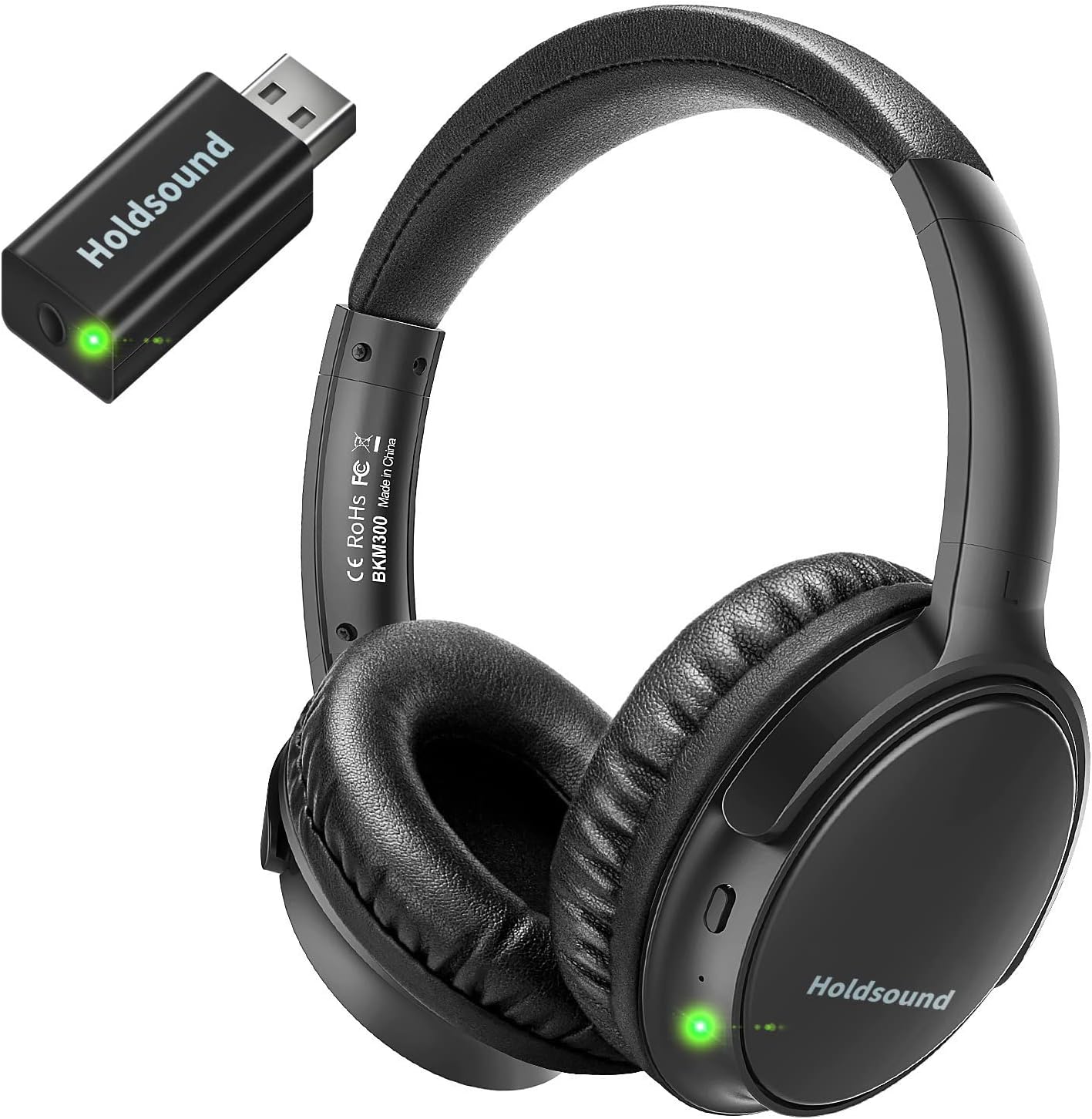 Wireless TV Headphones: Holdsound Clarity, 165ft Range