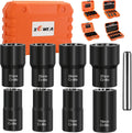 XEWEA 9PCS Lug Nut Extractor Set - Impact Bolt Remover