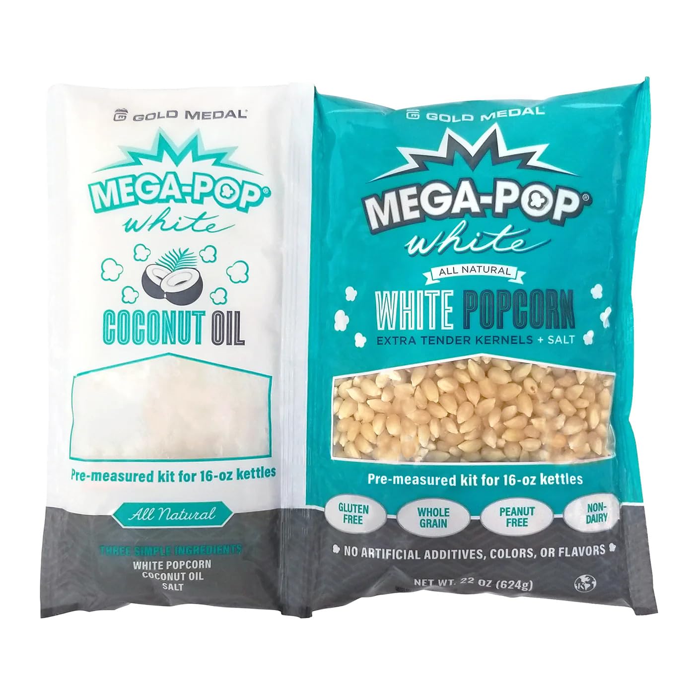 4ct Coconut Oil Popcorn Packs - Perfect Snacking!