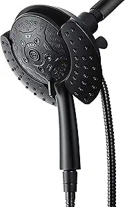 High Pressure 2-IN-1 Shower Head with Handheld and Rain Features