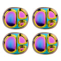 Ahimsa Stainless Steel Plates for Kids - Colorful & Durable