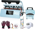 Tumbler and Hat Heat Press Machine 2-in-1 Combo - Sublimation Ready