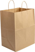 Eco-Friendly Kraft Paper Bags with Twisted Handles for Retail