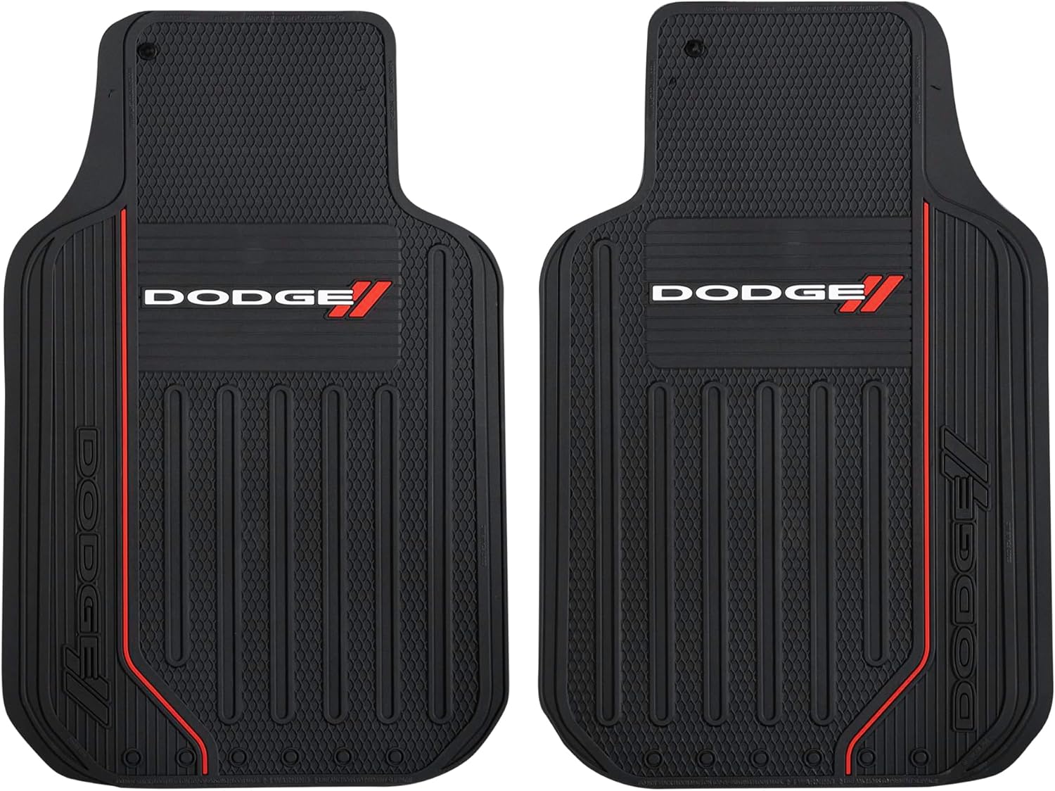 Dodge Automotive Floor Mat Set by Plasticolor - Durable & Stylish