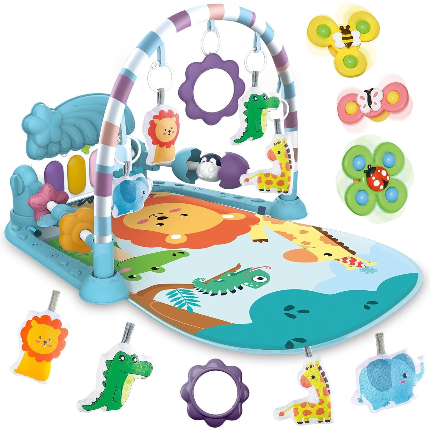 Baby Gyms Play Mats for Infants - Fun and Educational Playtime