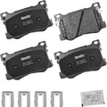 Bendix Priority1 CFC2101 Ceramic Front Brake Pads for Genesis G80