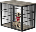 48 in XXL Dog Crate Furniture with 3 Doors - Modular Heavy Duty End