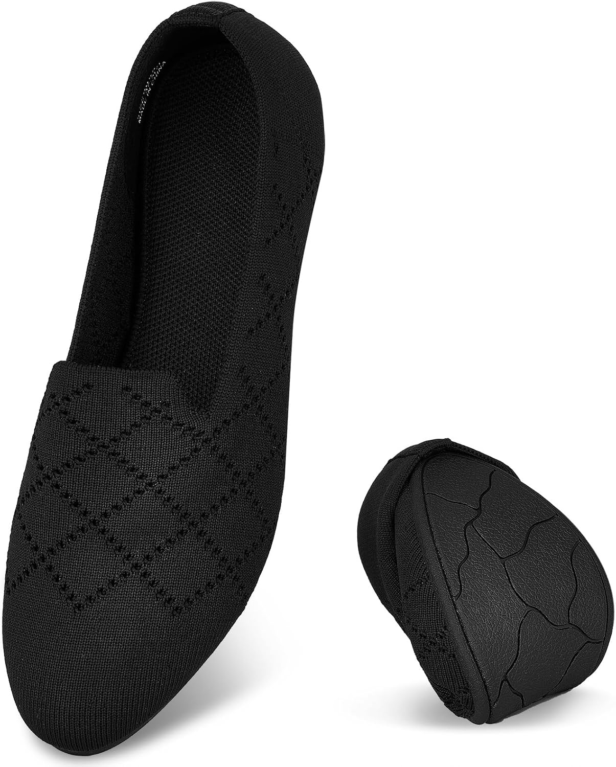 Puxowe Flats for Women: Comfortable Round Toe Ballet Shoes