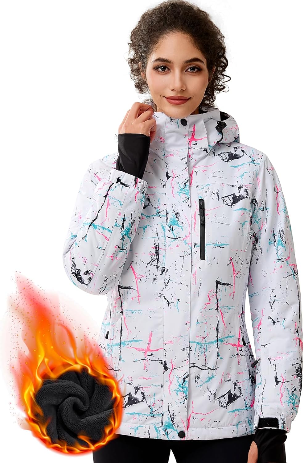 FREE SOLDIER Waterproof Ski Jacket - Stay Cozy All Winter