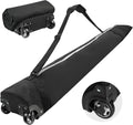 Padded Ski Bag with Wheels for Air Travel - Fits Skis to 200 cm