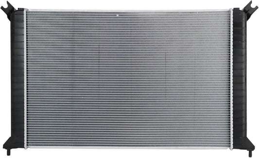 TRQ Radiator Assembly Aluminum Core for Chevrolet Silverado 2500 HD
