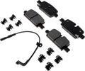 ACDelco Gold 17D2174CHF1 Rear Disc Brake Pad Kit - Quiet, Durable Stop