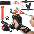 Dual Purpose Slingshot for Fishing and Hunting with Support