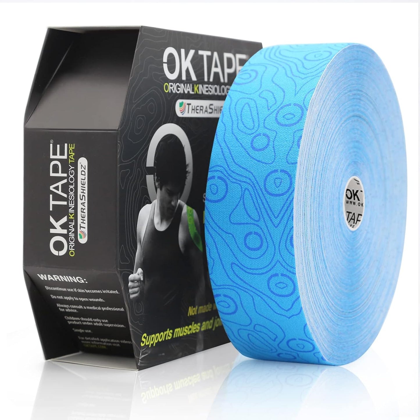 OK TAPE PRO Bulk Kinesiology Tape for Enhanced Athletic Performance
