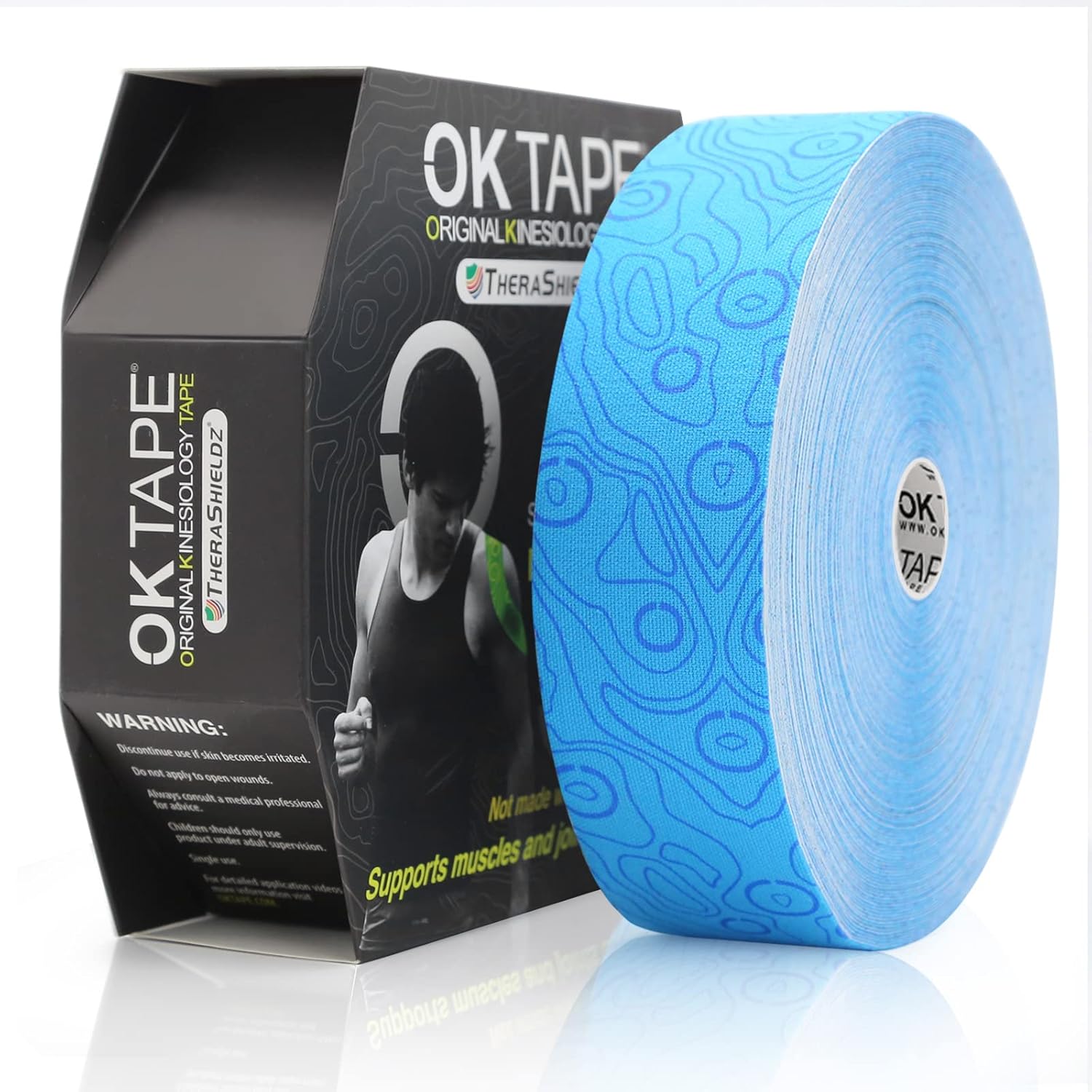 OK TAPE PRO Bulk Kinesiology Tape for Enhanced Athletic Performance