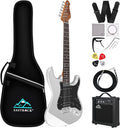 EASTROCK 39 Inch Electric Guitar Kit for Beginners with Accessories