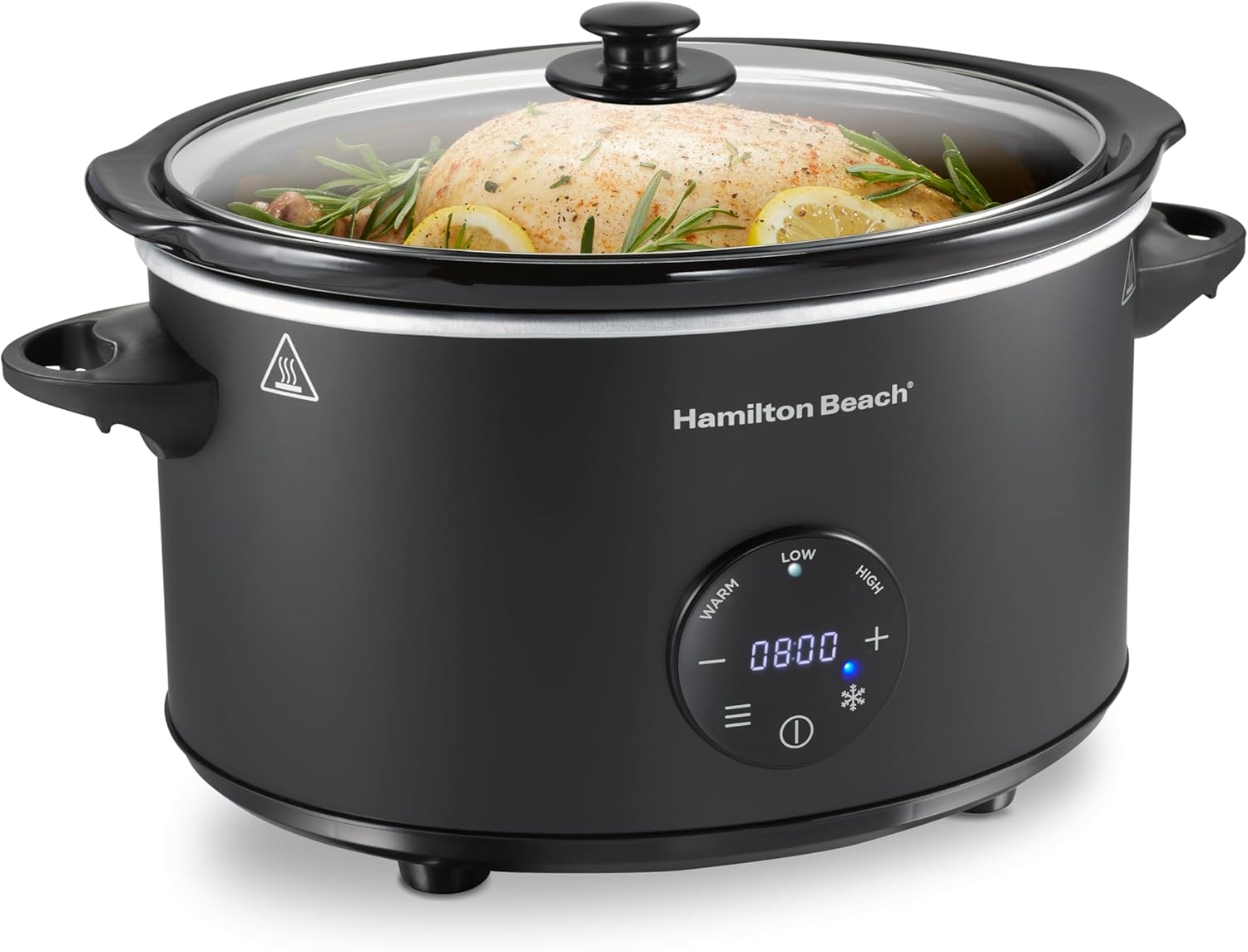 Hamilton Beach 6 Quart Programmable Slow Cooker with Defrost Function