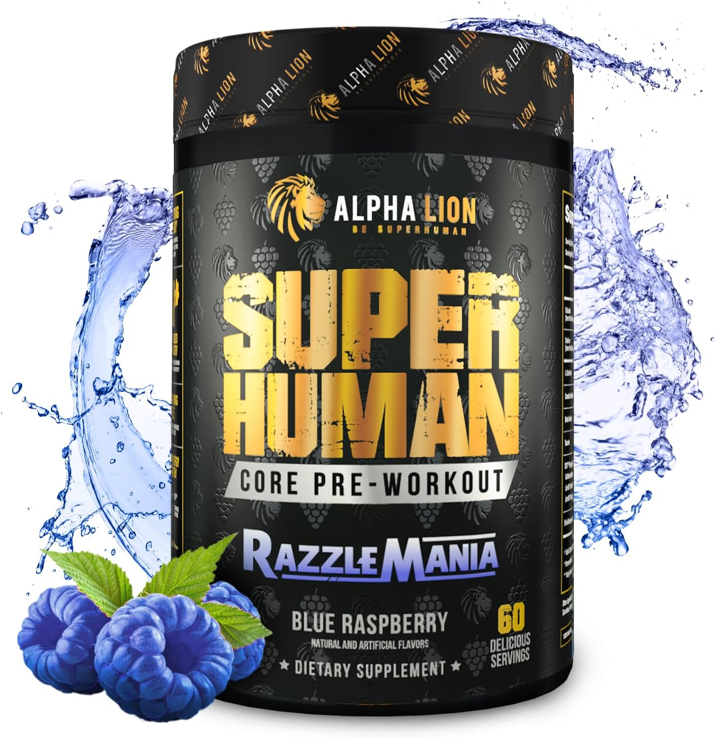 ALPHA LION Core Pre Workout for Enhanced Performance & Pump