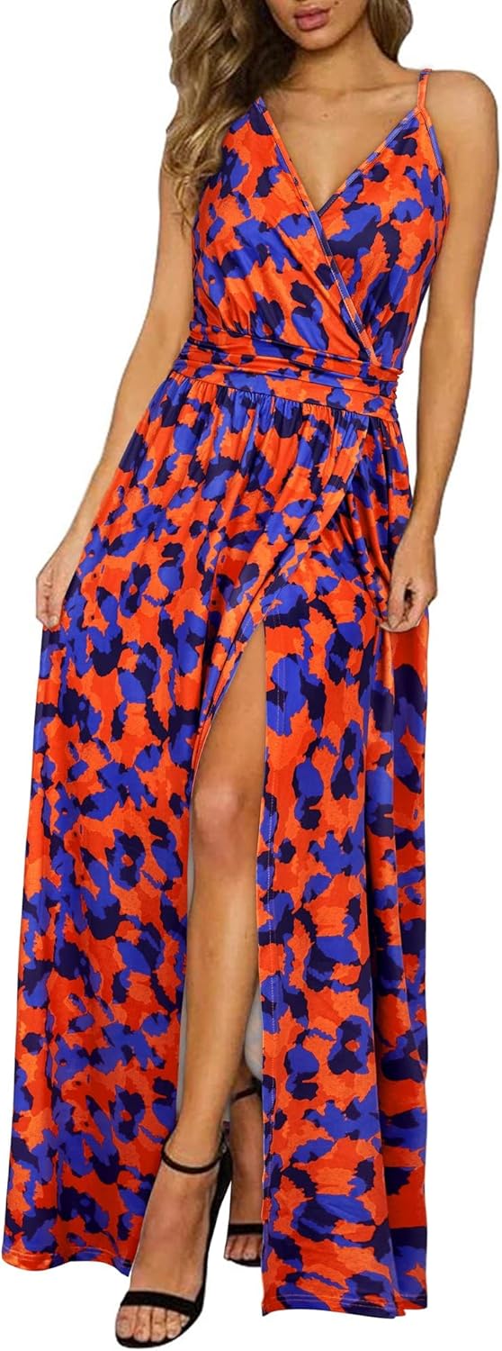 Newshows Women Summer Maxi Dress for Vacation and Beach Fun