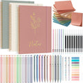 58PCS Aesthetic School Supplies Spiral Notebook Set - All-in-One Kit