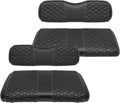 Golf Cart Seat Covers Front and Rear Waterproof Sun Resistant - 4PCS