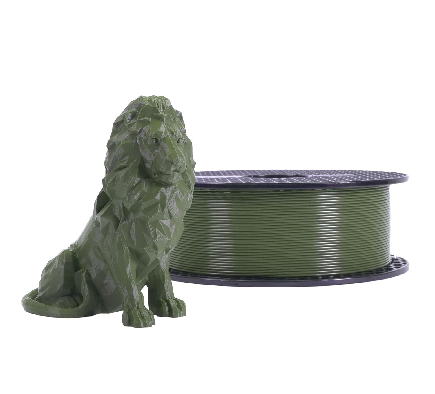 Prusament PLA Army Green 1kg Filament for Perfect 3D Printing