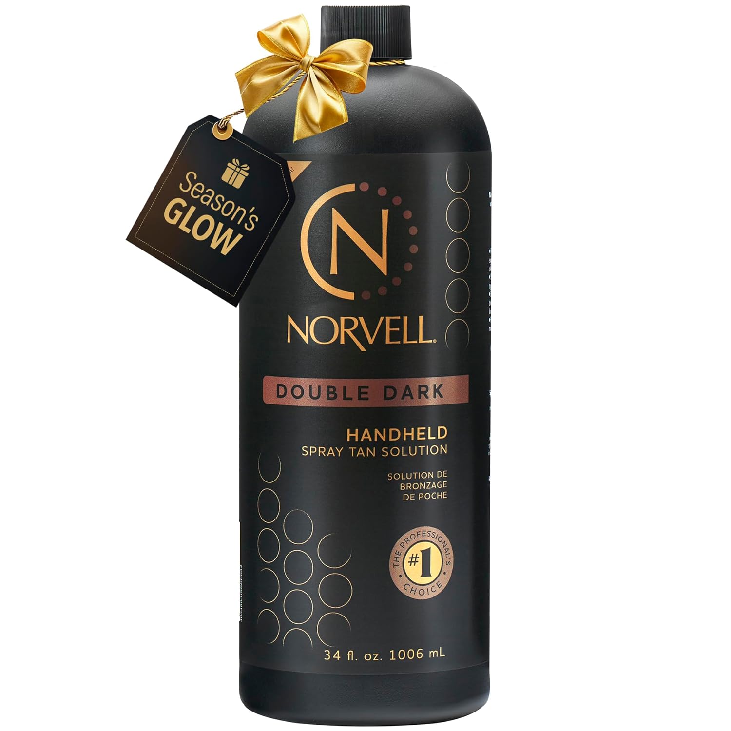 Norvell Premium Spray Tan Solution for Deep Rich Bronze Glow