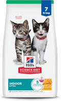 Hill's Science Diet Indoor Kitten Dry Cat Food for Easy Cleanup