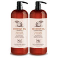 Soapbox Coconut Oil Shampoo and Conditioner Set - Moisturize & Shine