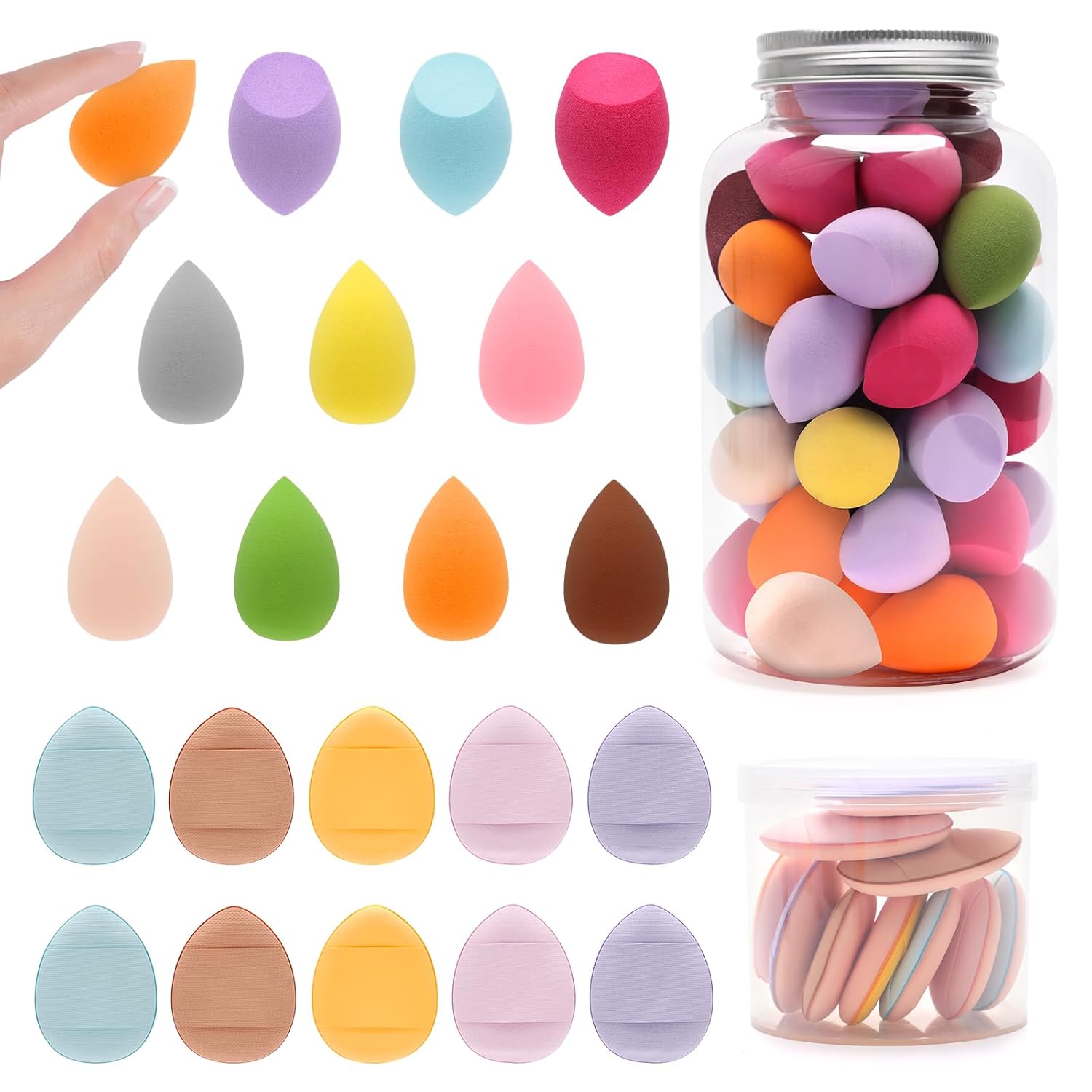 Mini Makeup Sponge Set: Blend with Precision!