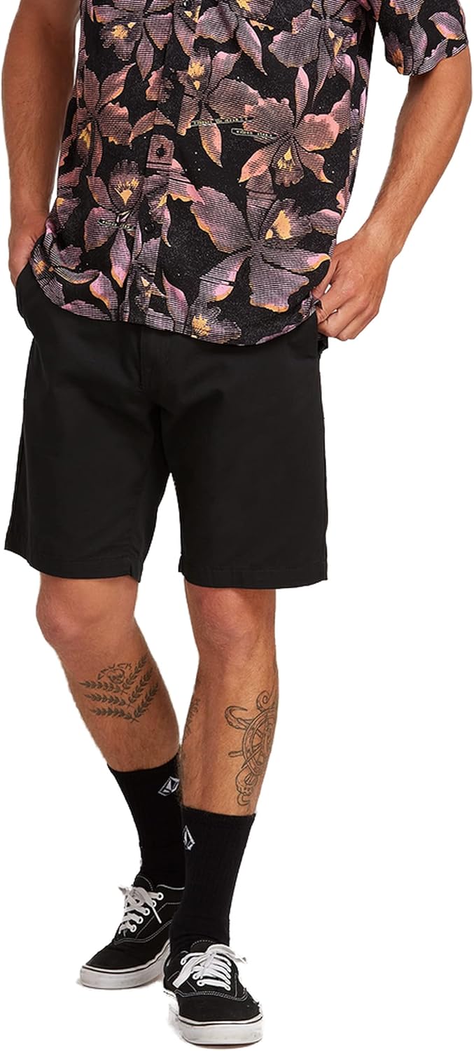 Volcom Men's Frickin Drifter Chino Walk Short for Comfort