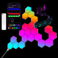 Hexagon Lights Wall RGB Panel 20 Pack - Smart APP Hexagonal Gaming