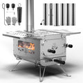 DEERFAMY Portable Tent Stove - Stay Warm & Cook Outdoors