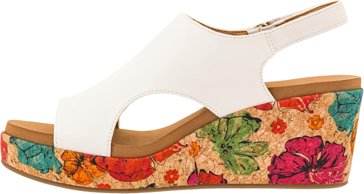 Corkys Footwear Womens Carley Wedges for All Day Comfort