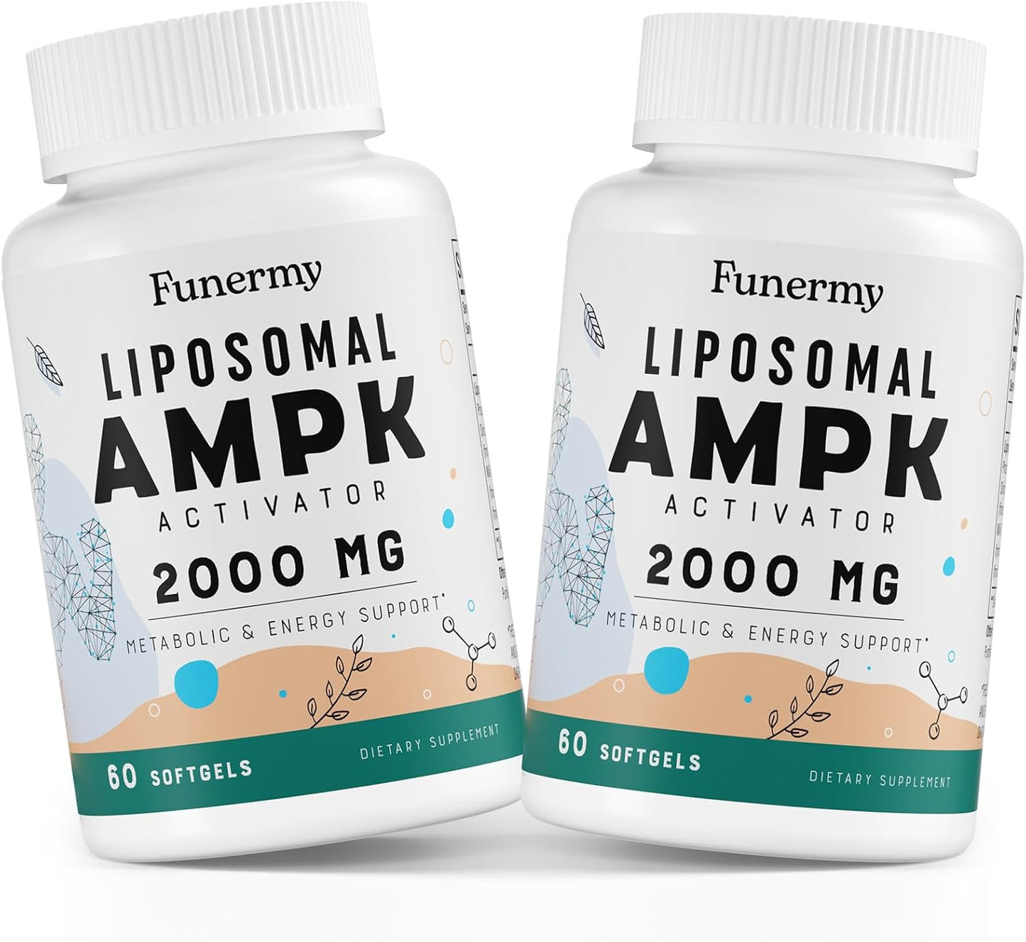 Liposomal AMPK Activator 2000 mg for Antioxidant Support