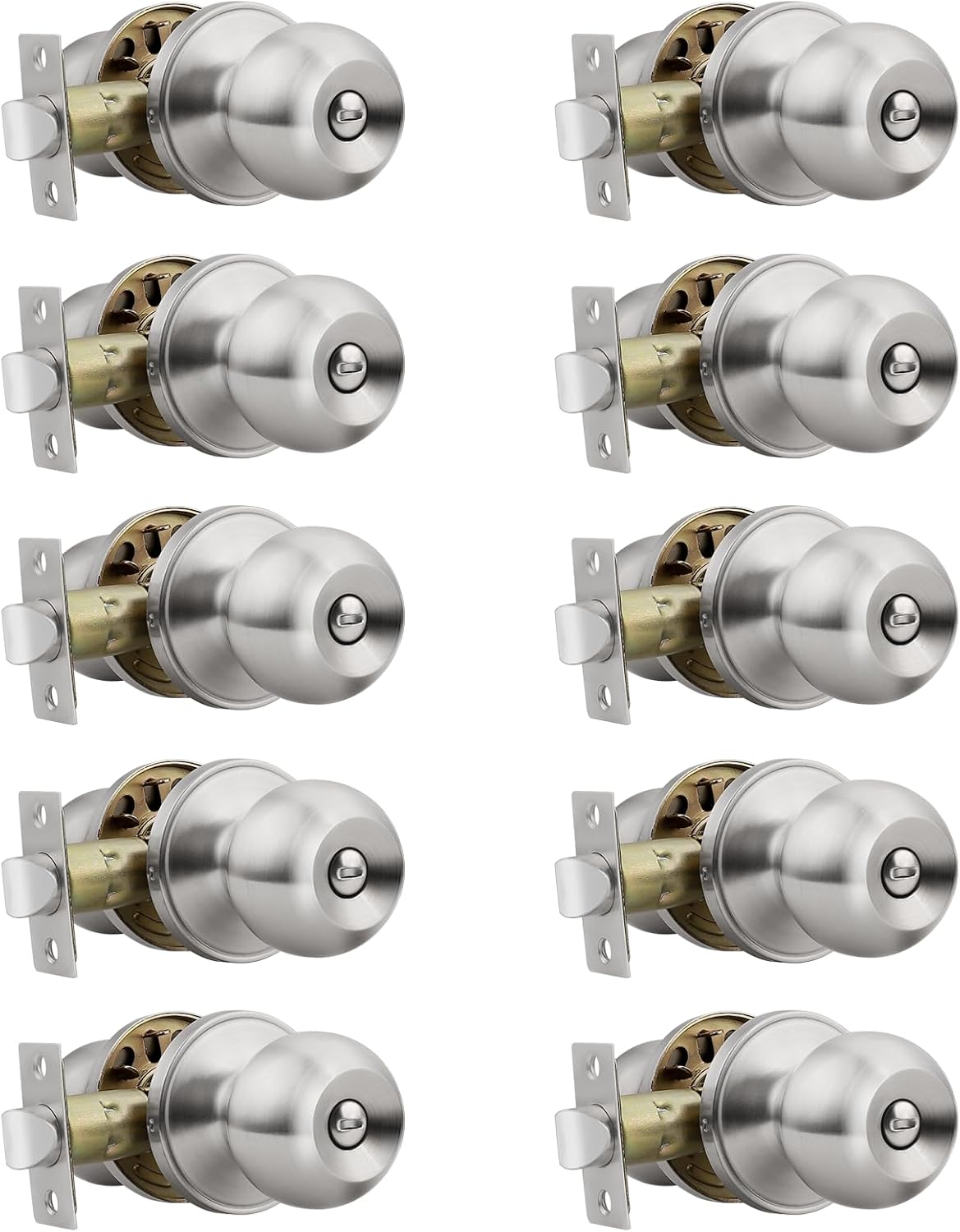 Keyless Bathroom and Bedroom Door Knobs for Privacy Needs