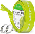 Green Expert 2 in ID Lay Flat Discharge Hose 100 ft - Heavy Duty