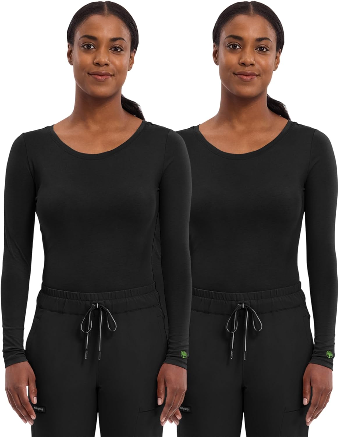 Healing Hands Women's Longsleeve Scrub Tee for Comfort & Style