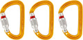 Petzl Sm'D Carabiner - Lightweight D-Shaped Locking Carabiner