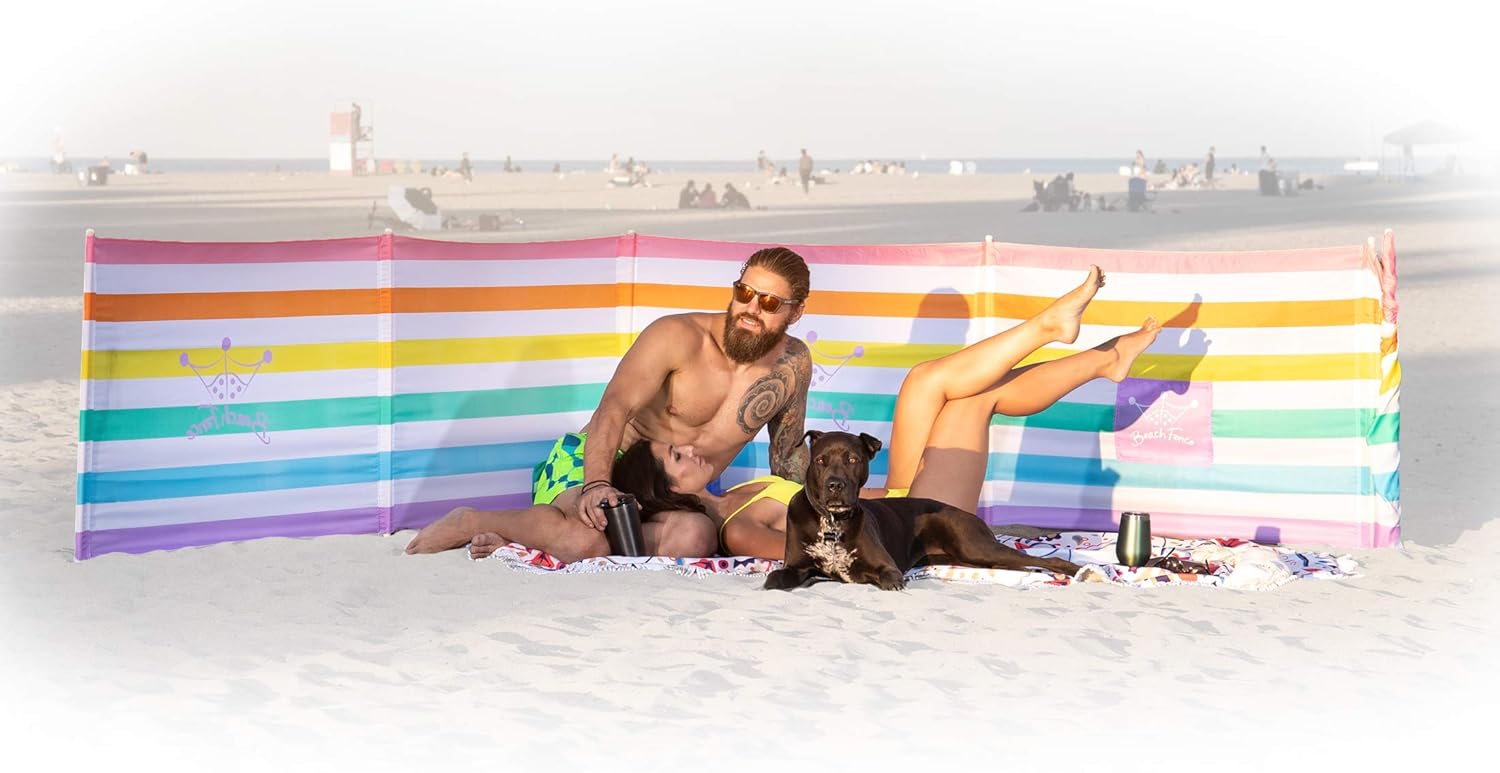 Premium 20 ft Beach Windscreen for Privacy and Comfort