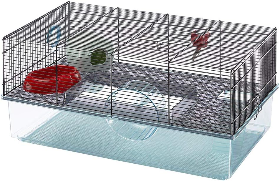 Ferplast Favola Hamster Cage with Free Accessories for Fun