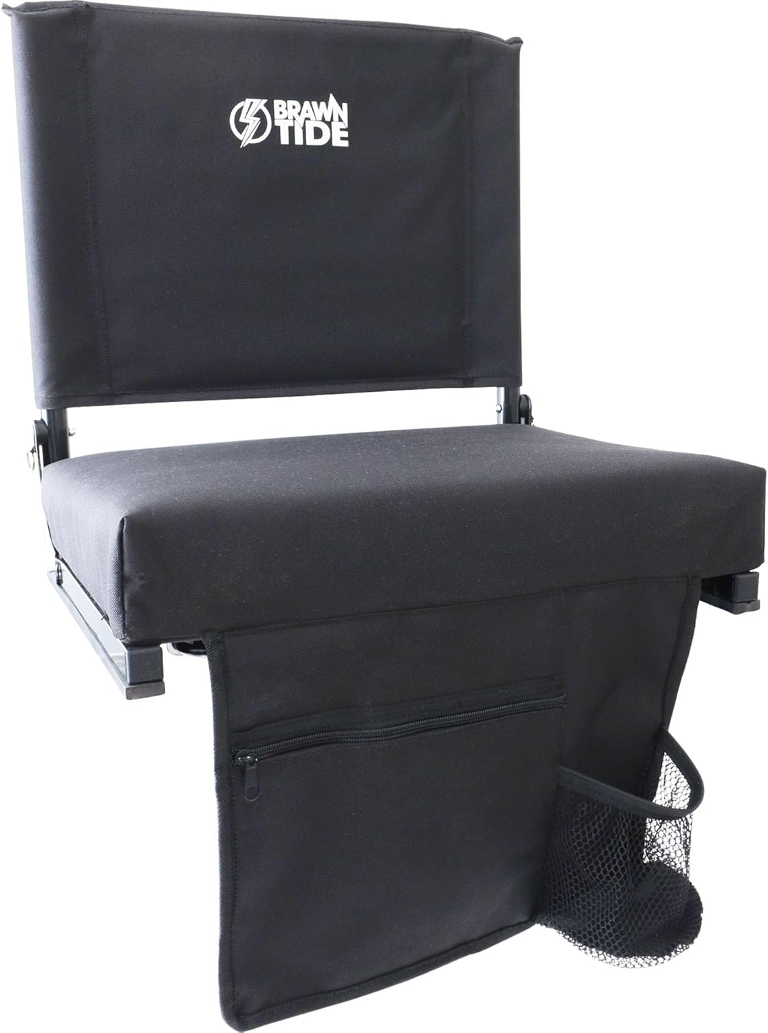 BRAWNTIDE Wide Stadium Seat with Extra Thick Cushion for Comfort