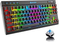 ZIYOU LANG Mechanical Gaming Keyboard 87-Key Chroma RGB - Compact