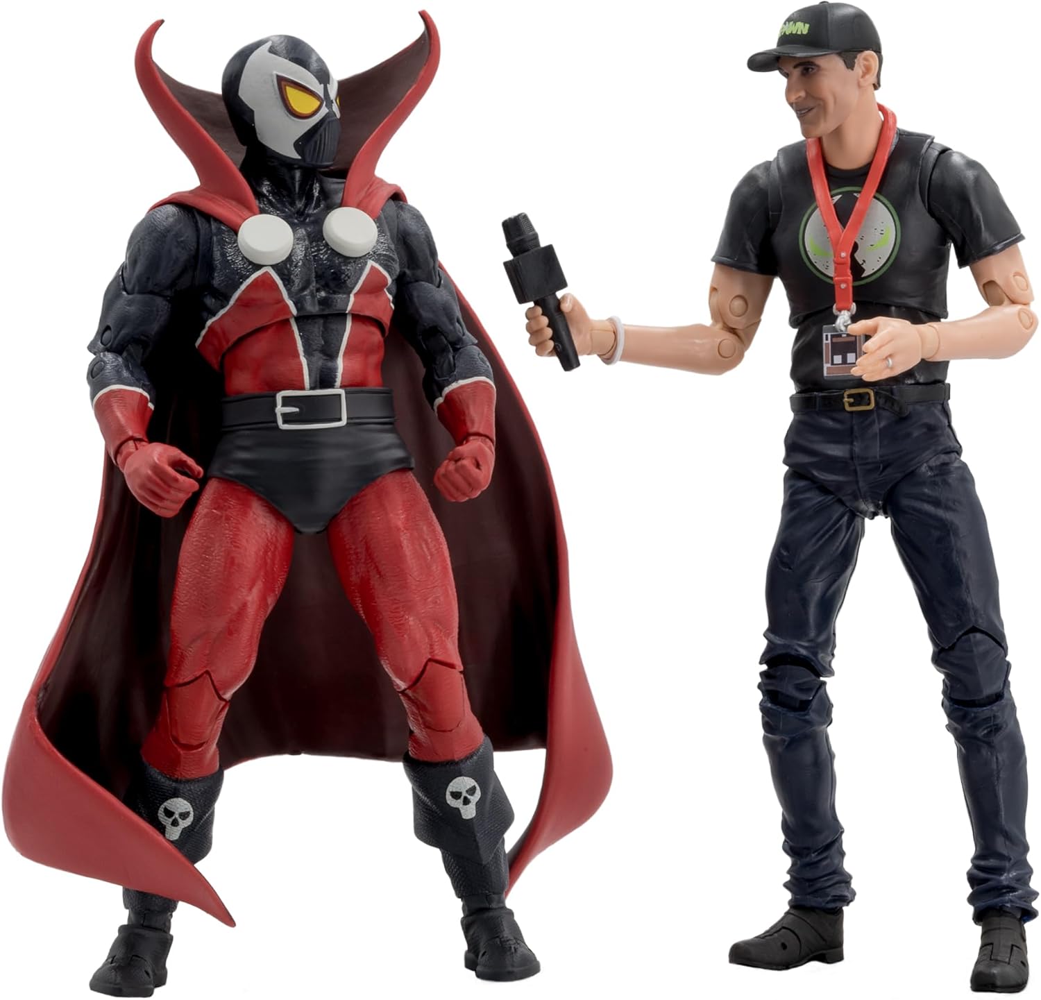 Spawn & Todd McFarlane 7in Action Figure 2pk - 30th Anniversary Duo