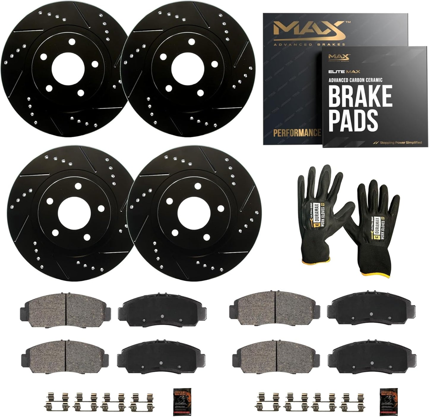 Max Advanced Brakes PerformanceMAX Brake Kit for Nissan Rogue