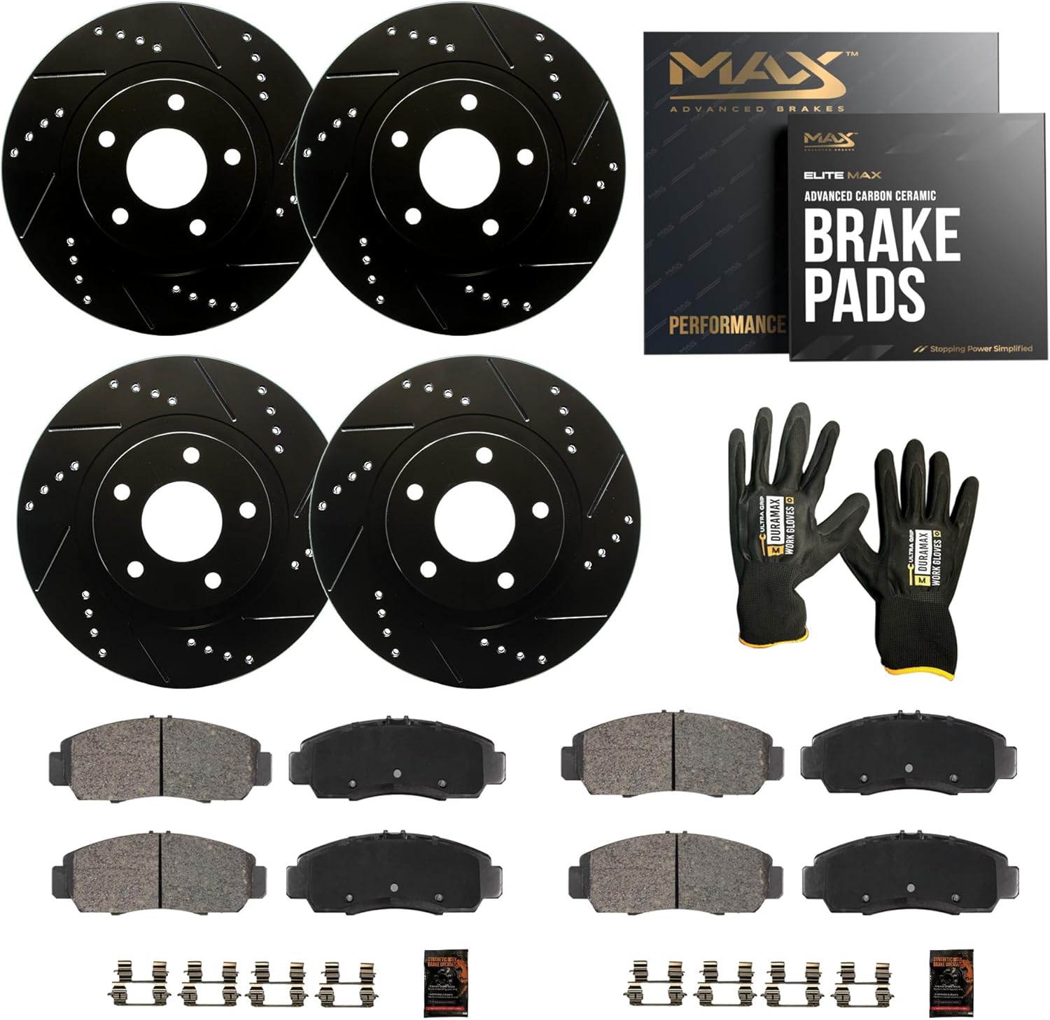 Max Advanced Brakes PerformanceMAX Brake Kit for Nissan Rogue